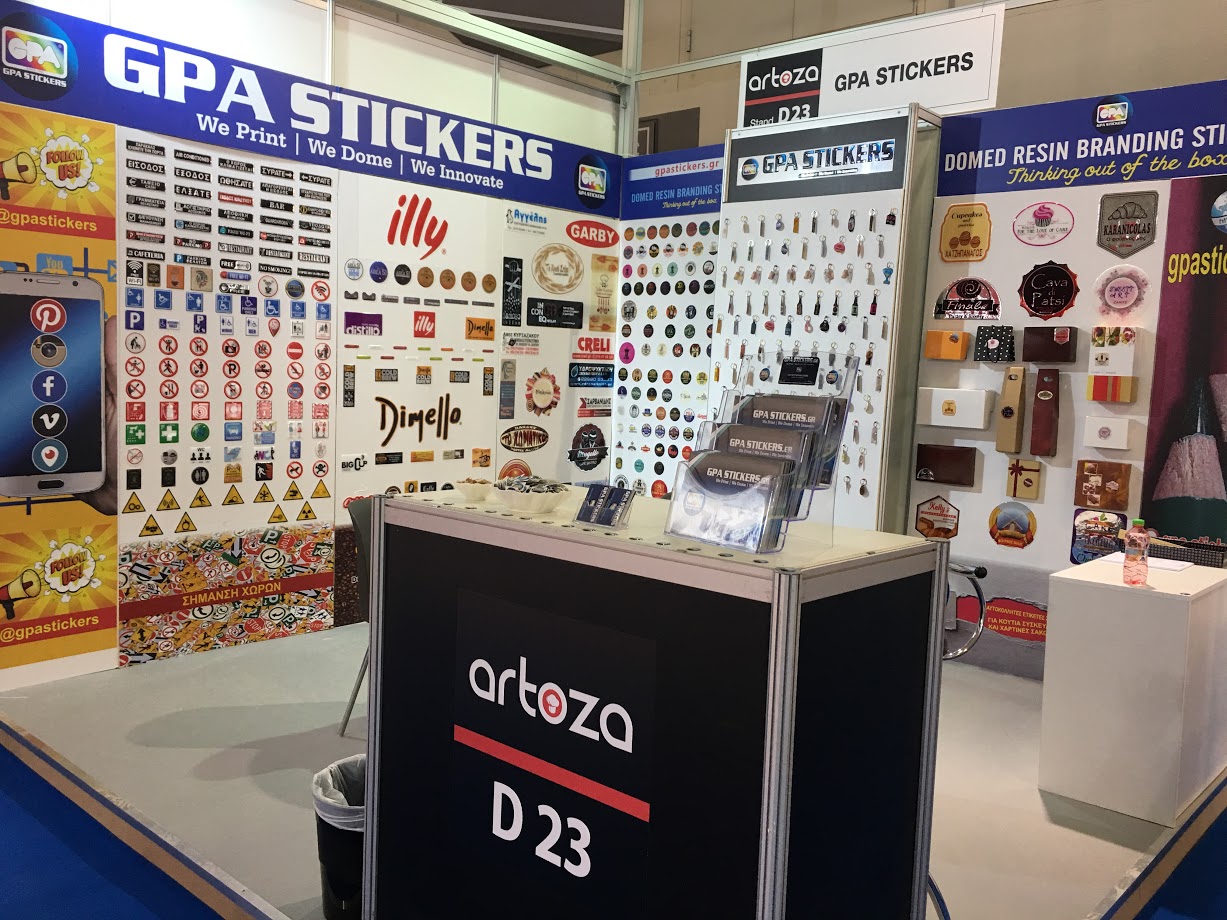 Μεγαλη η ανταπόκριση την πρωτη ημερα εναρξης της 16ης ARTOZA 2019 για την GPA STICKERS